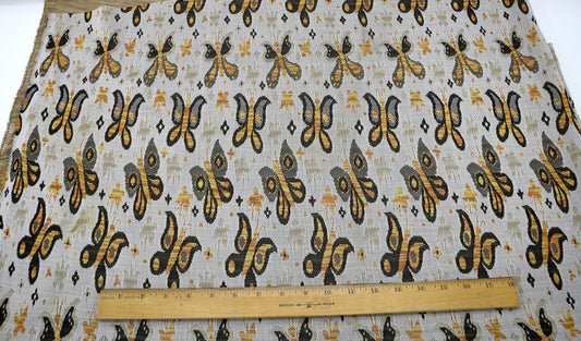 70's Vibes Butterflies Polyester Fabric 58" x 1 yd