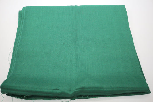 Forest Green Linen Blend Fabric 34" x 3.5 yds