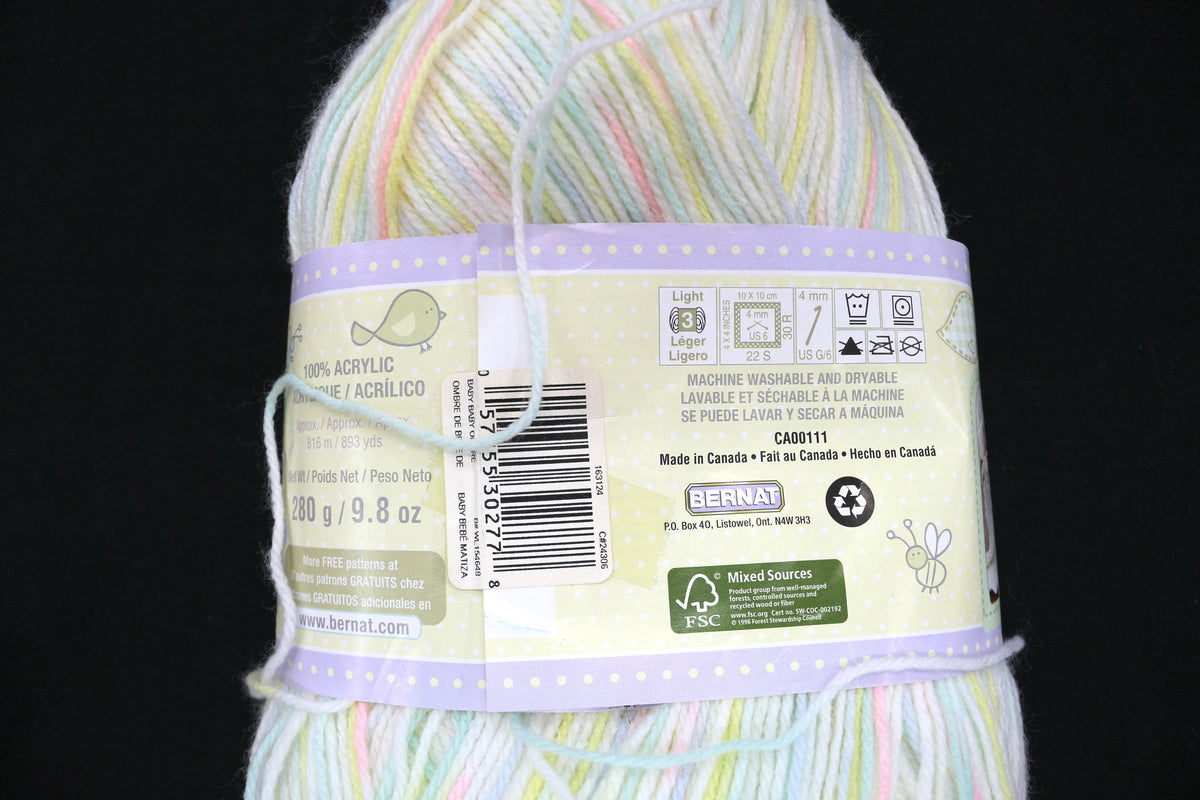 Bernat Baby Yarn 7.5 oz