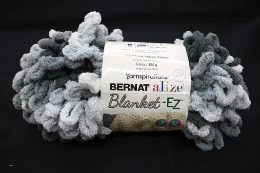 Bernat Blanket EZ Gray Yarn