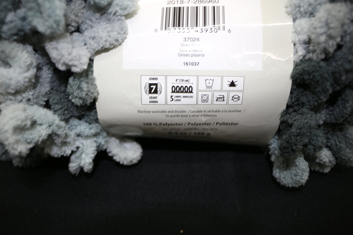 Bernat Blanket EZ Gray Yarn