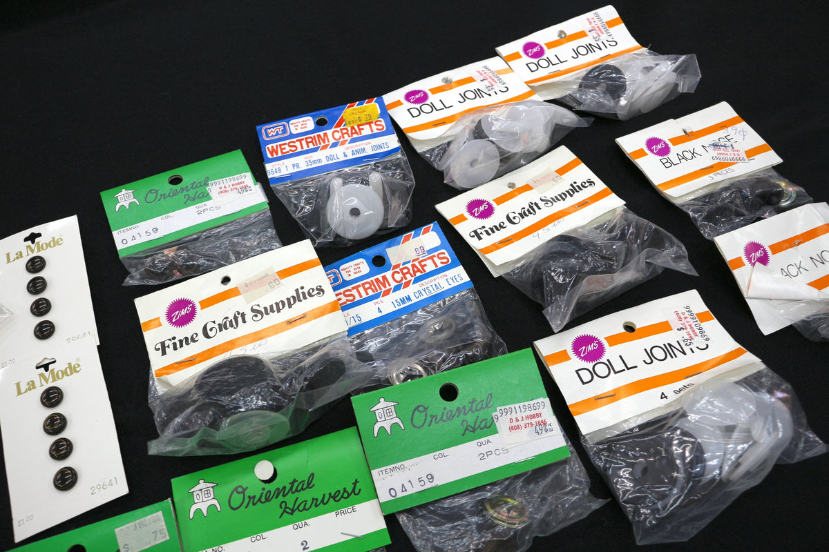 Bundle of Doll / Toy Joints and Eyes