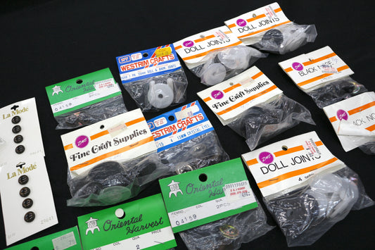 Bundle of Doll / Toy Joints and Eyes