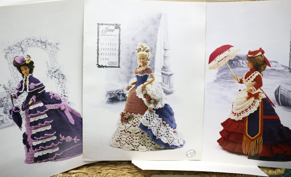 Annie's Calendar Bed Doll Society The 1993 Collector's Series