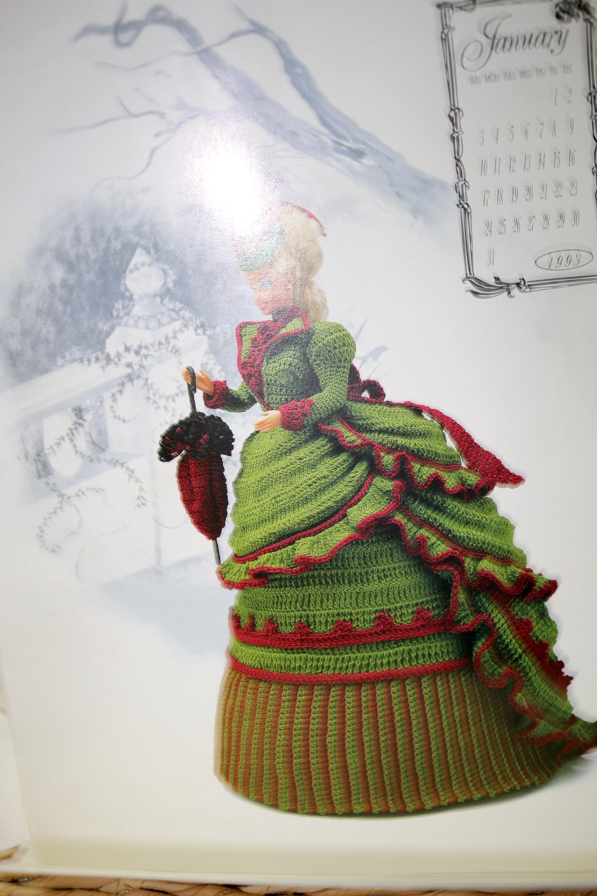 Annie's Calendar Bed Doll Society The 1993 Collector's Series