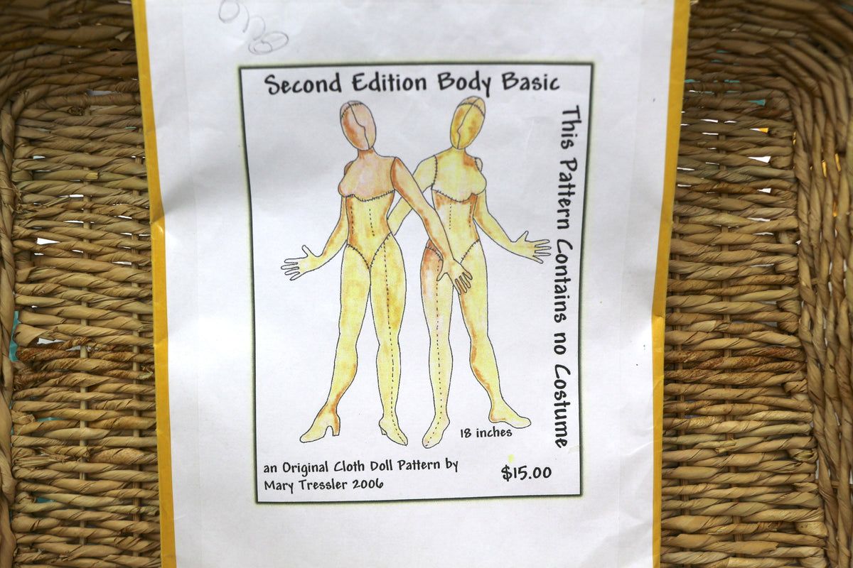 Cloth Doll Pattern, Second Edition Body Basic by Mary Tressler