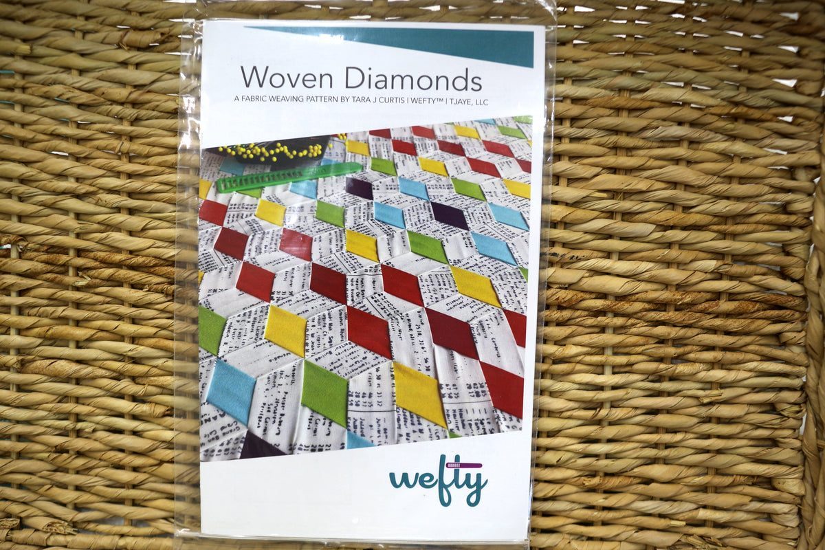 Wefty Woven Star Variations & Woven Diamonds Quilt Patterns