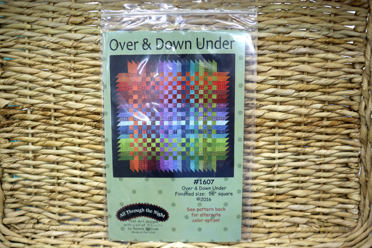 All Through Designs Over and Down Under Quilt Pattern