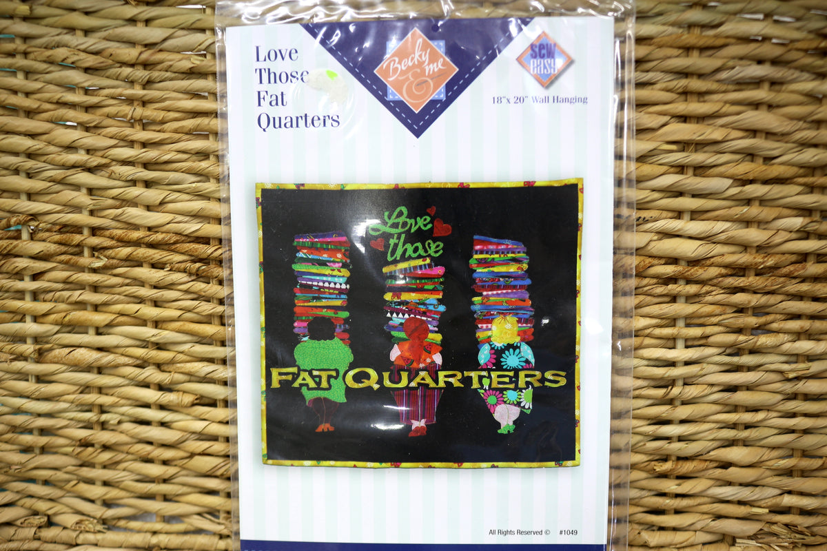 Becky and Me Design Love Those Fat Quarters Quilt Pattern