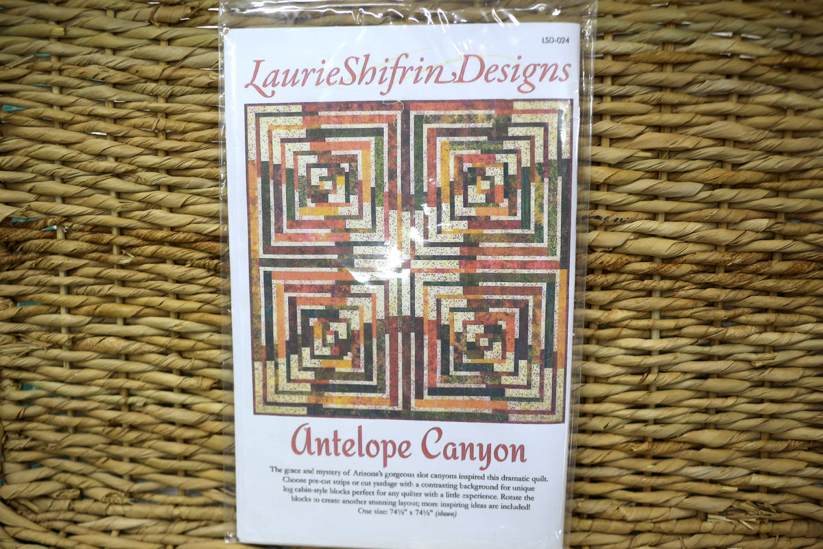 Laurie Shifrin Designs Antelope Canyon Quilt Pattern