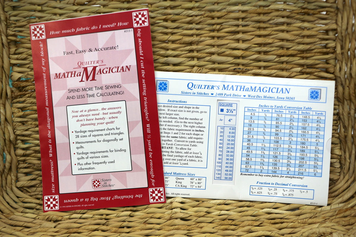 Quilters Math A Magician
