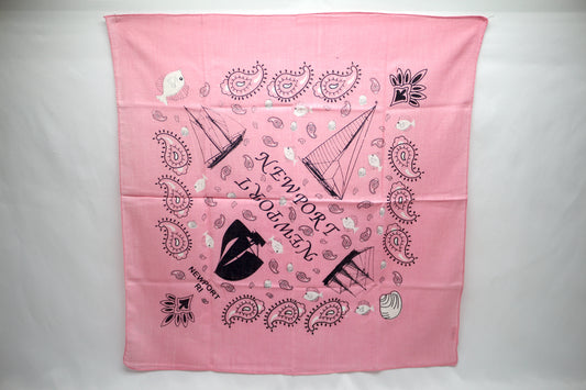 Pink Newport Bandana