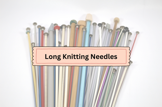 Pair of Long Knitting Needles