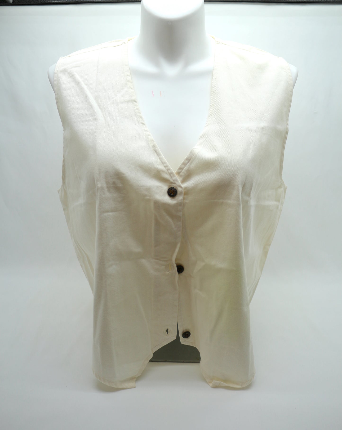 Blank Canvas Vest ready for Creativity