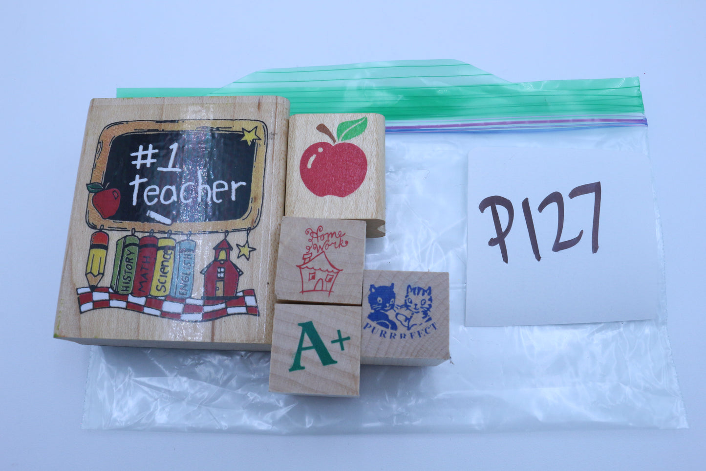 #1 Teacher Stamp Set
