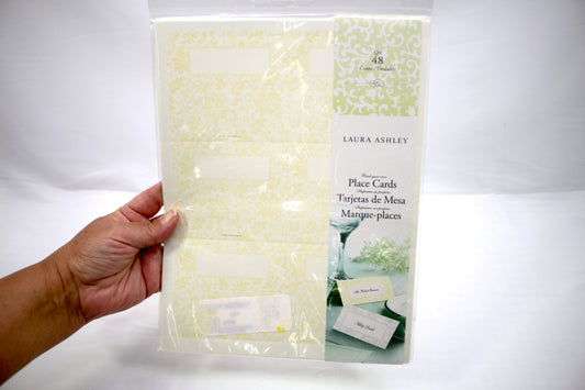 Laura Ashley Place Cards 48 Count