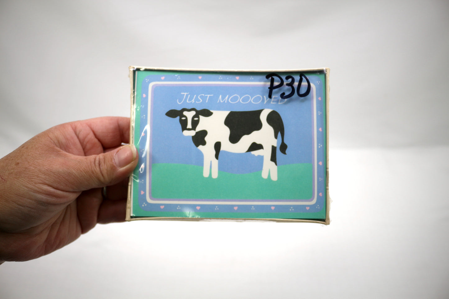 Just MOOOved Cow Stationery