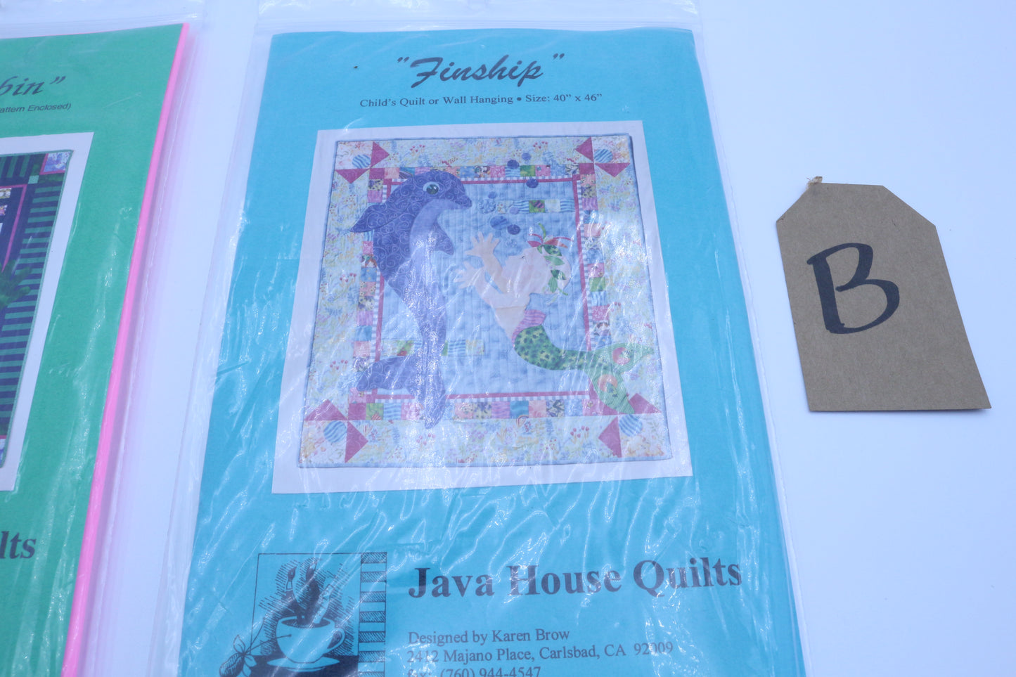 Java House Quilts Frog Cabin or Finship Quilt Pattern PK151