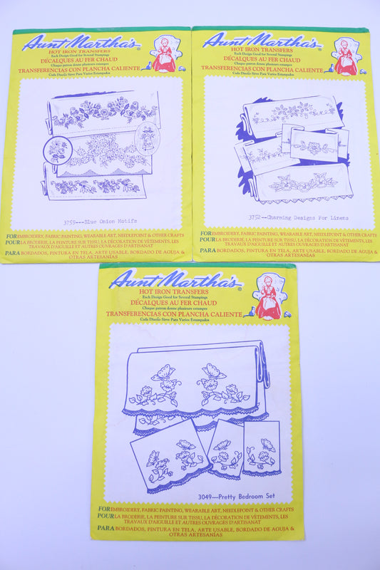Aunt Marthas Embroidery Pattern 3759 or 3049 or 3752