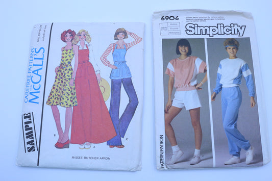 McCalls Sample Sewing Pattern or Simplicity 6906