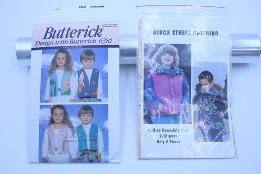 Butterick 6381 Sewing Pattern or Birch Street Clothing Kids Coat Sewing Pattern