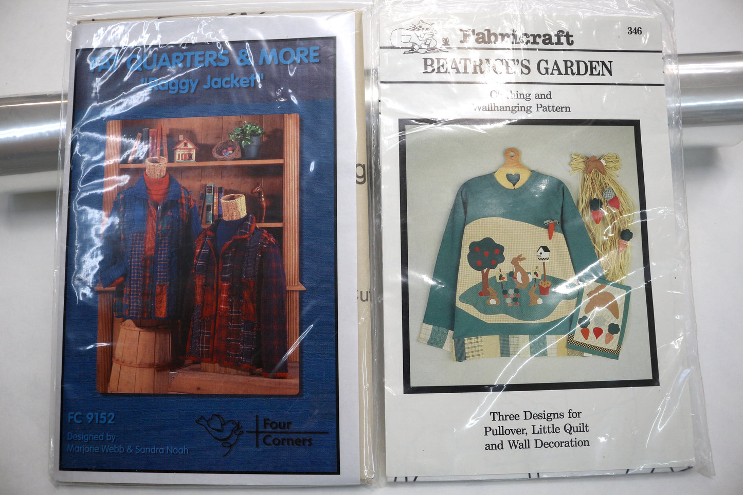 Beatrice's Garden Sewing Pattern or Fat Quarter & More Raggy Jacket
