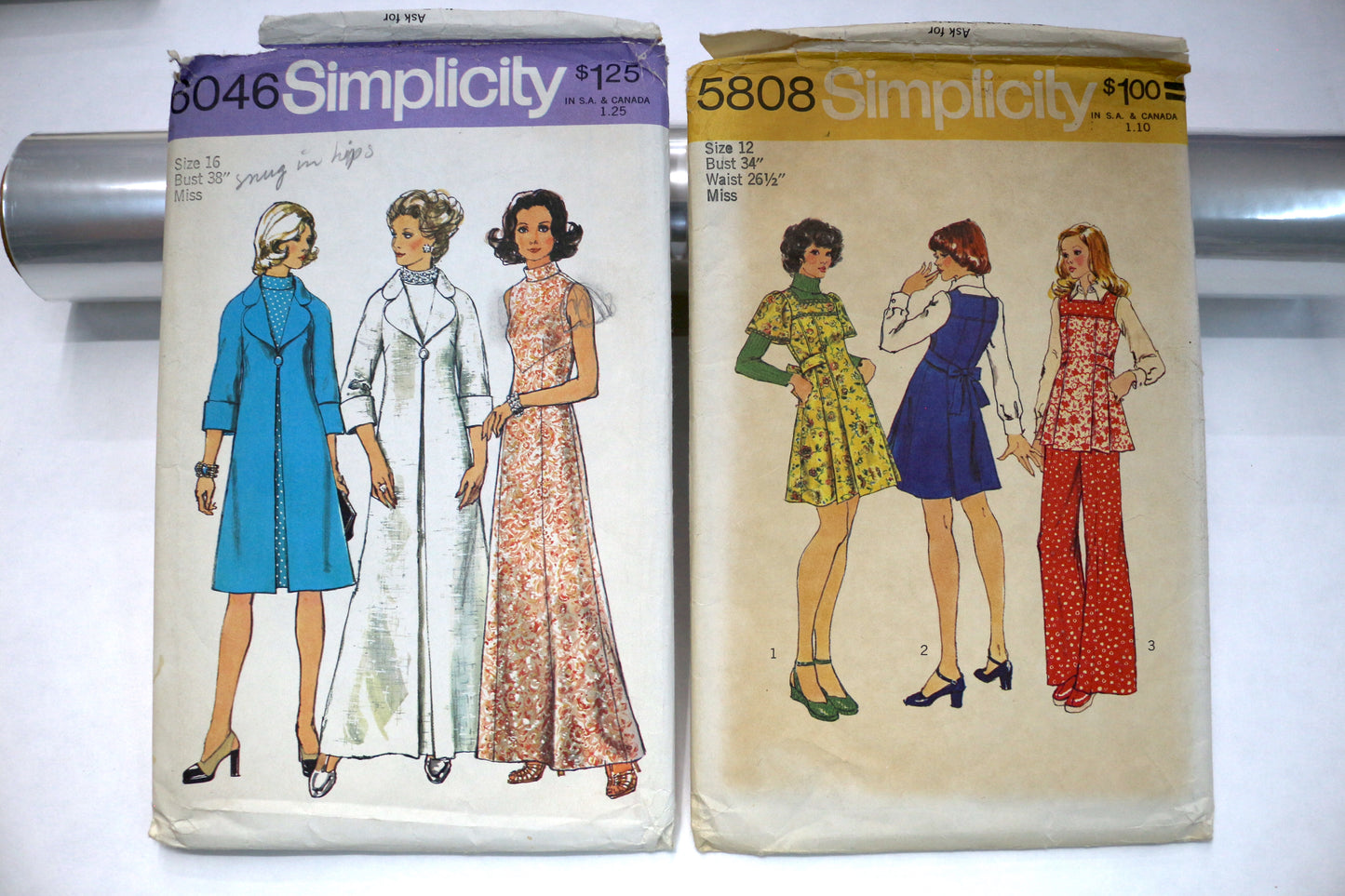 Simplicity 6046 Sewing Pattern or Simplicity 5808 Sewing Pattern