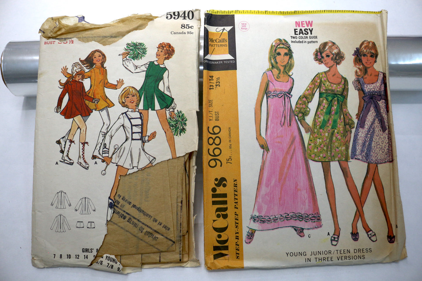 McCalls 9686 Sewing Pattern or Butterick 5940 Sewing Pattern