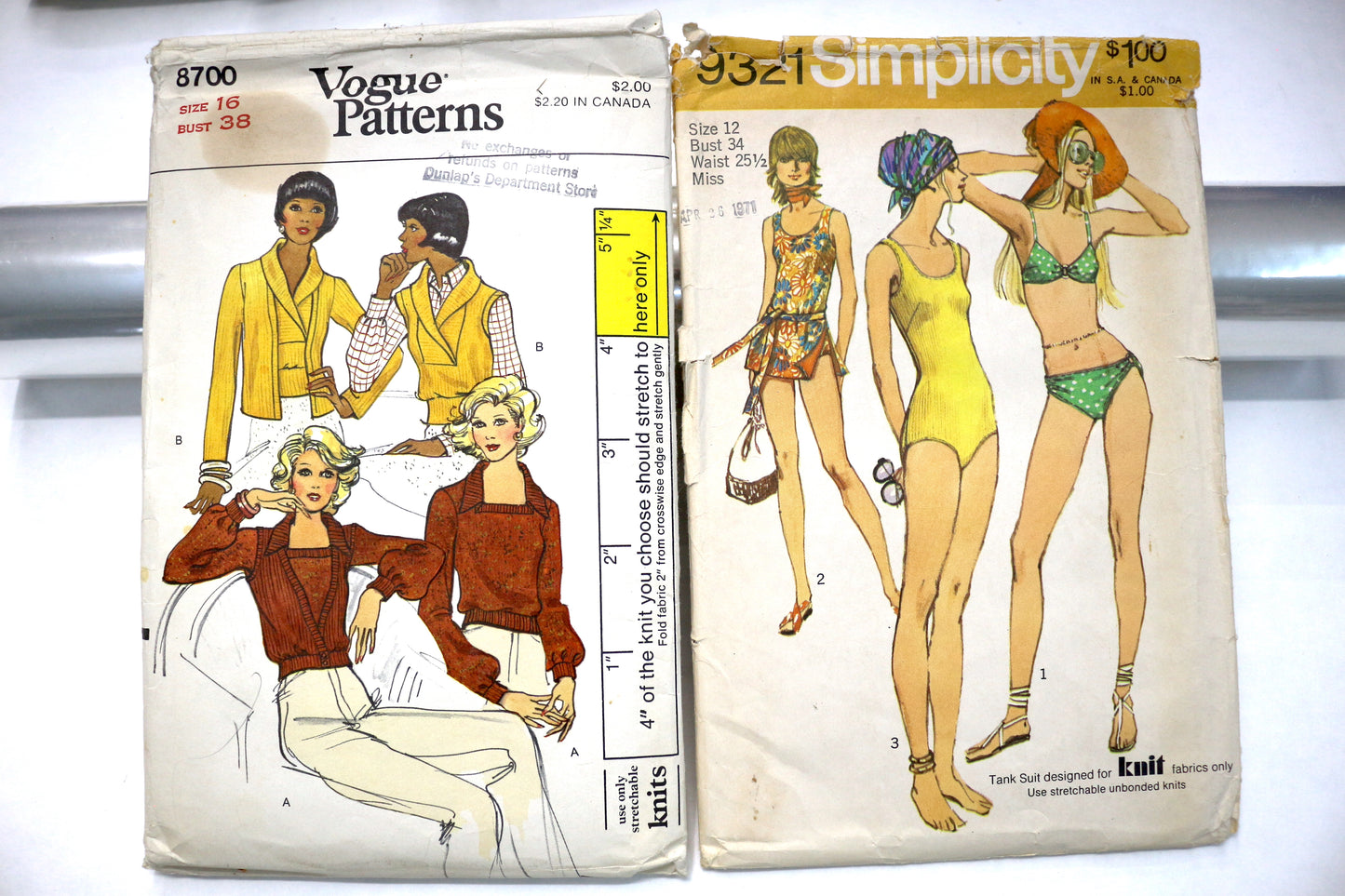 Simplicity 9321 Sewing Pattern or Vogue 8700 Sewing Pattern