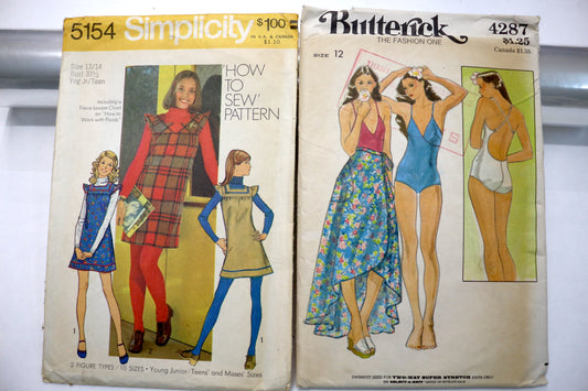 Simplicity 5154 Sewing Pattern or Butterick 4287 Sewing Pattern