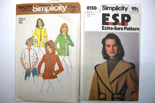 Simplicity 7055 Sewing Pattern or Simplicity 8150 Sewing Pattern