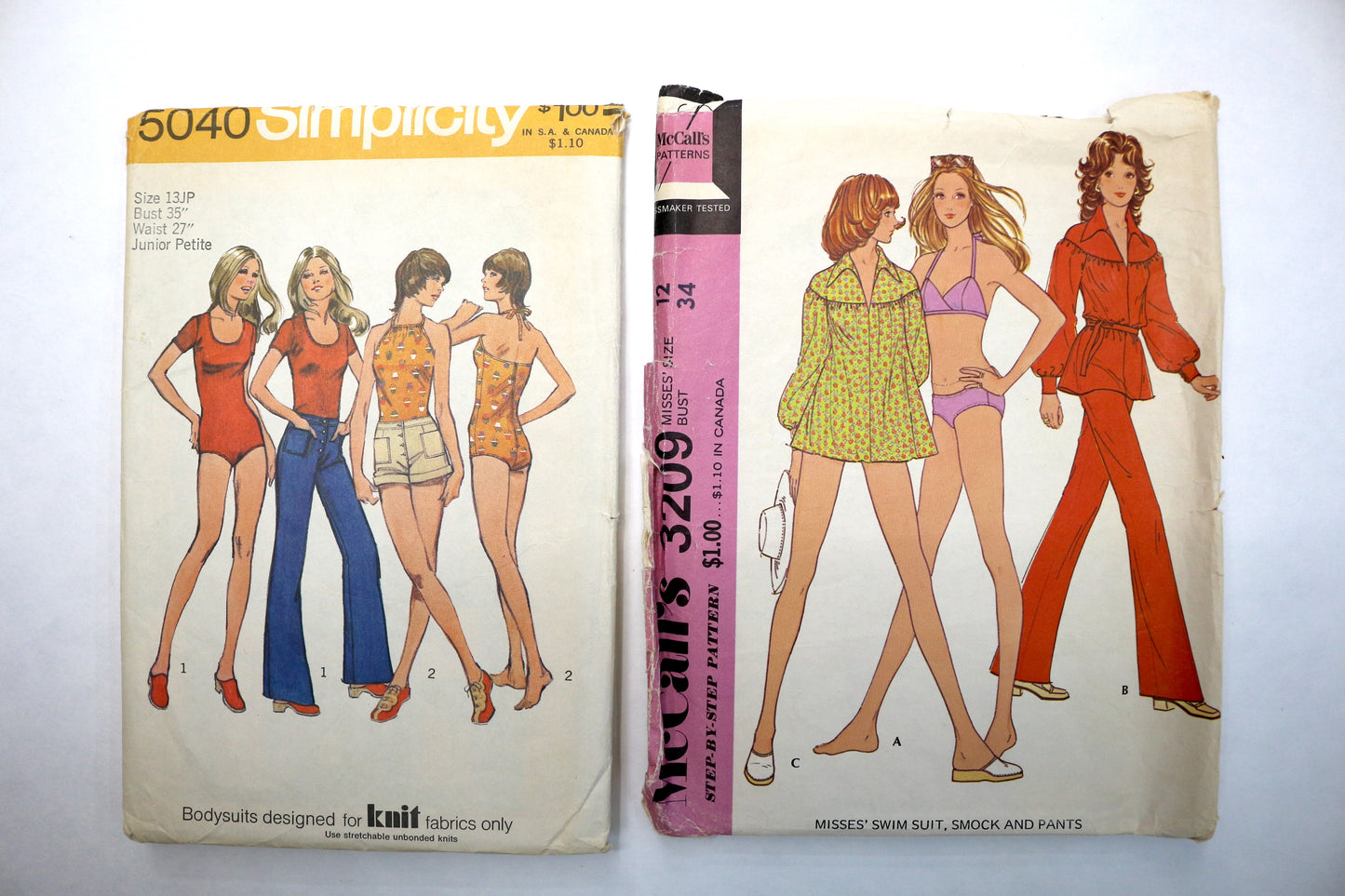 Simplicity 5040 Sewing Pattern or McCalls 3209 Sewing Pattern