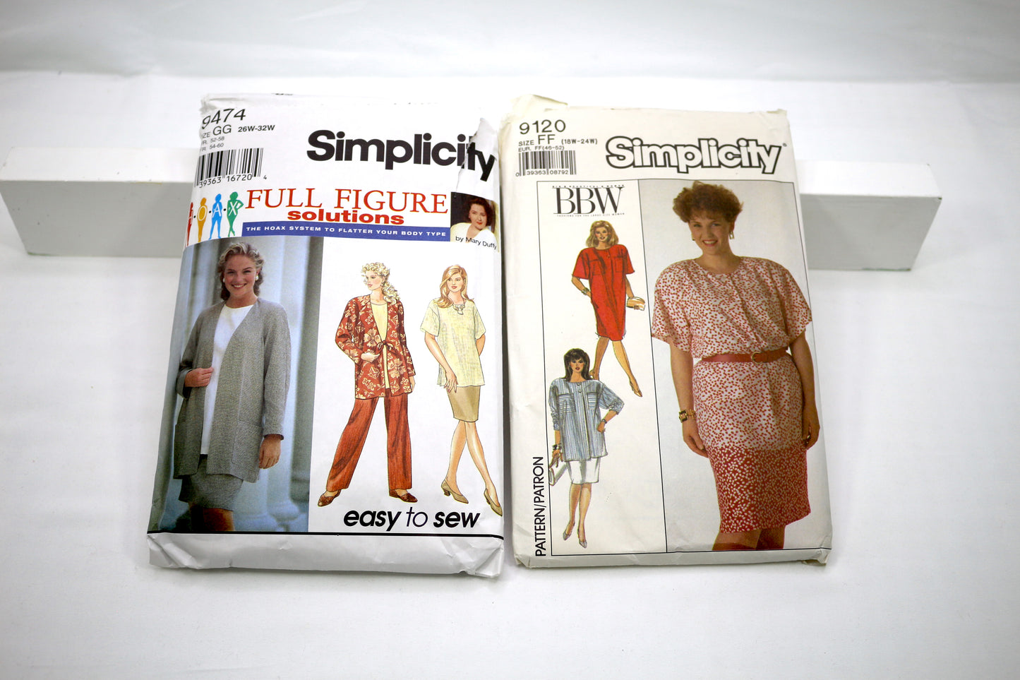 Simplicity 9474 Womens Separates or SImplicity 9120 Womens Dress, Tunic