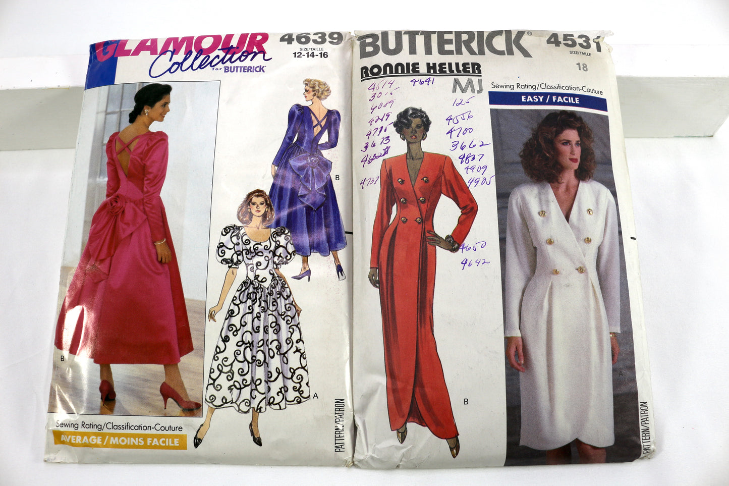 Butterick 4639 Dress Sewing Pattern or Butterick 4531 Dress Sewing Pattern