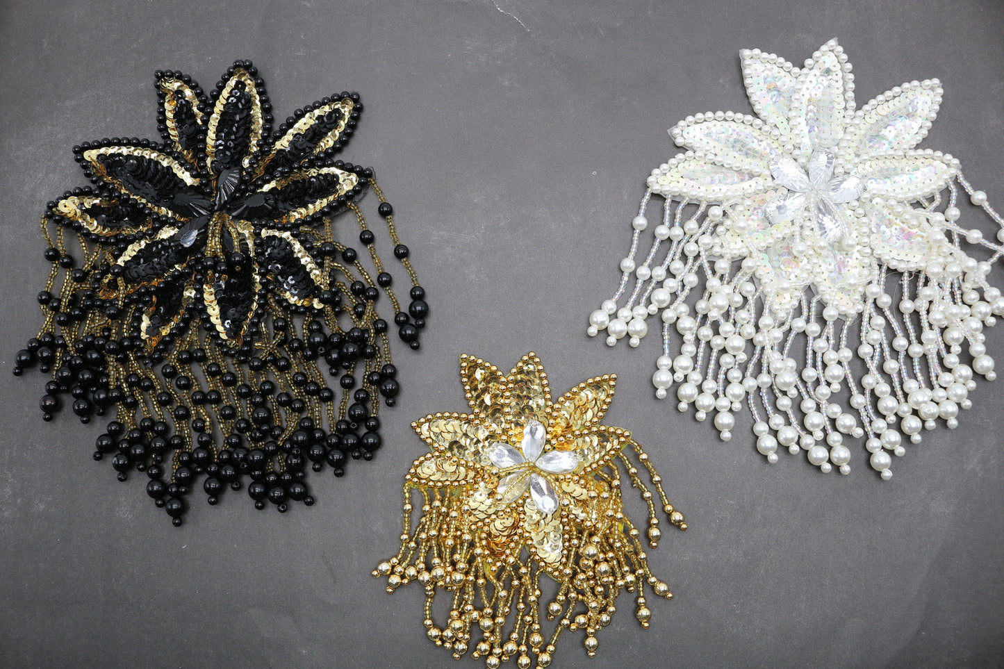 Sequin Flower Applique & Patches