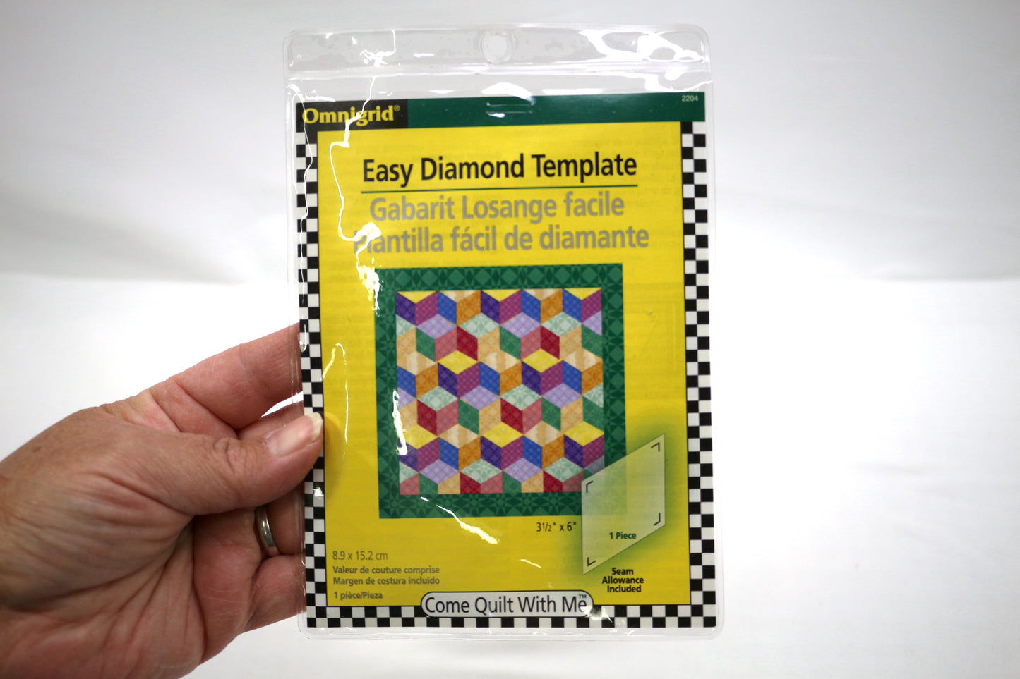 Clover Easy Diamond Template for Quilting