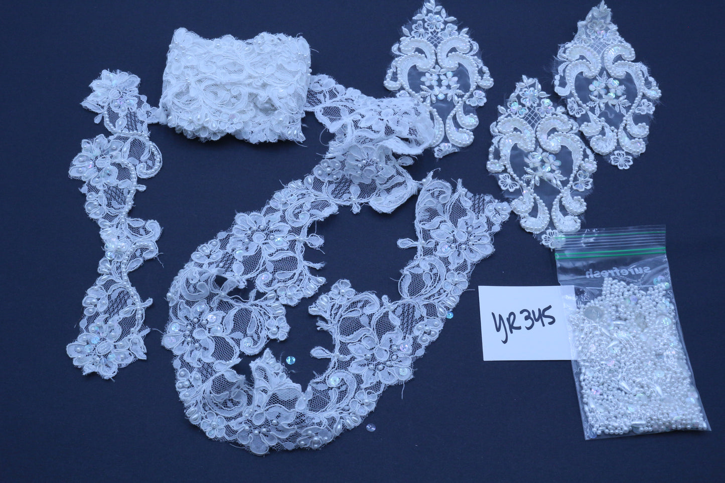 Wedding Dress Lace Scraps, Junk Journal Lace, Lace Scraps