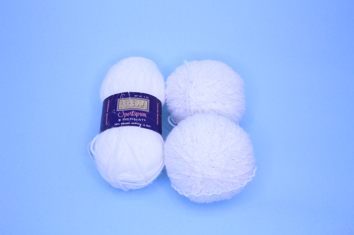 White Yarn Bundle