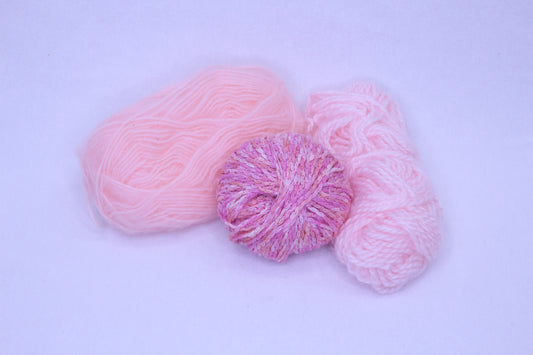 Pink Pig Yarn Bundle